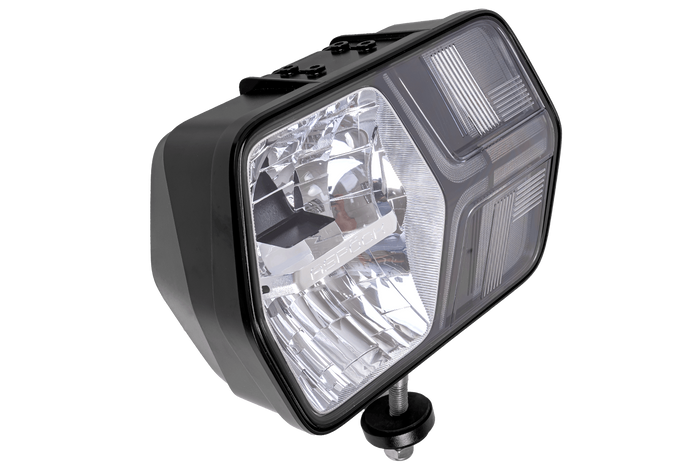 ASPÖCK LuxLED II LED sprednja svetilka 7 funkcij 6-pinska DEUTSCH DT06-6S leva