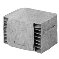 Organizator za krožnike ProPlus 761475V01 za kampiranje, filc, za 10 krožnikov