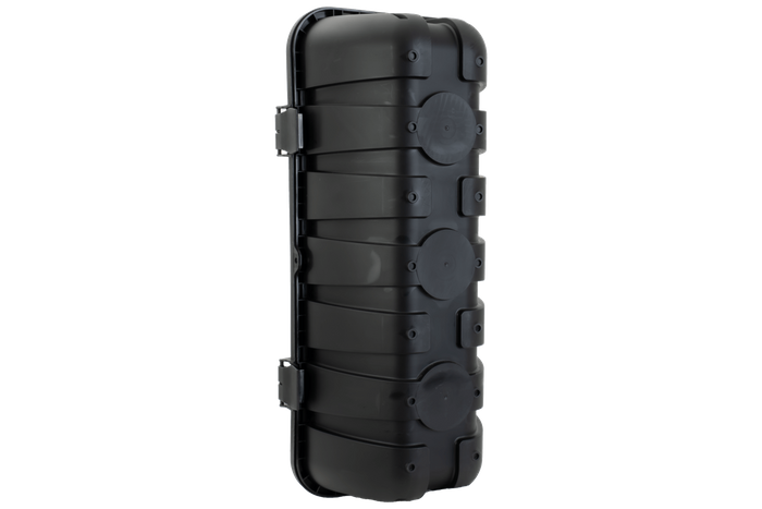 Škatla za gasilni aparat 9/12kg DAKEN 82511 STRIKE 707x322x239mm črna