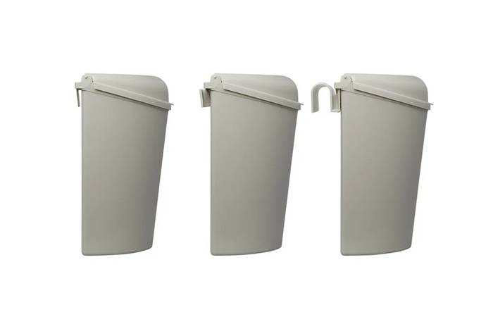 Koš za odpadke ProPlus 370402 s pokrovom za prikolice, avtodome, 6 l
