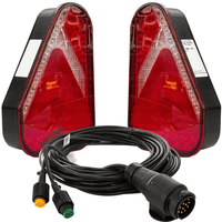 Komplet luči: ASPÖCK EARPOINT LED zadnje luči + MANTES 7m 13-PIN pas