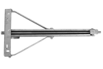 KNOTT 6X1197.007 raztegljiv kotni stabilizator za prikolico 1100 kg 498 mm