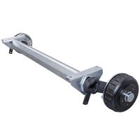 AL-KO EURO zavorna os za prikolico / avtovleko 1800kg 1350mm 1850mm 5x112