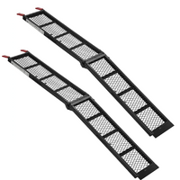 ProPlus 390094 zložljive jeklene rampe za prikolice 203 cm 680 kg komplet 2 kosov