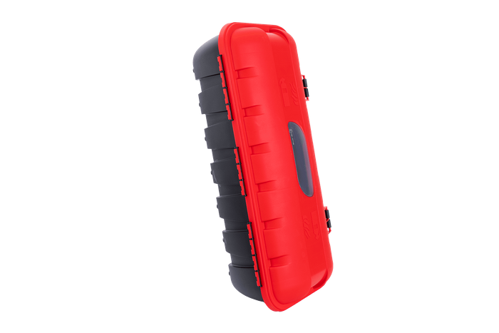 Škatla za gasilni aparat 9/12kg DAKEN 82510 STRIKE 707x322x239mm rdeča