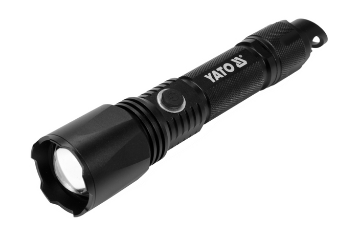 YATO YT-08559 LED 900lm večnamenska svetilka, prenosna baterija, odpirač za steklenice, kladivo za nujne primere
