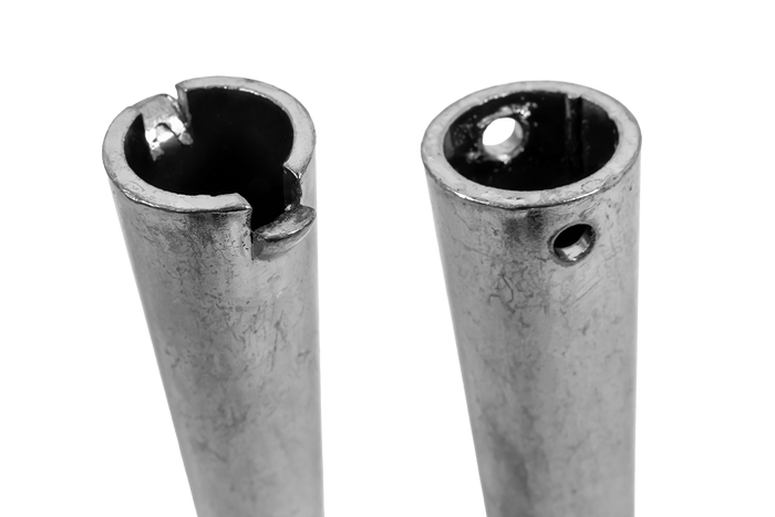 KNOTT 406024.001 os podpornega kolesa, puša 84x20mm